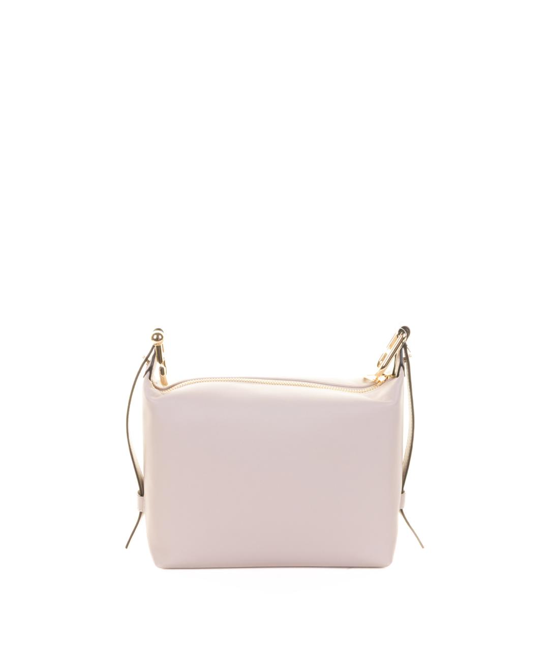 FURLA Бежевая кожаная сумка через плечо, фото 1