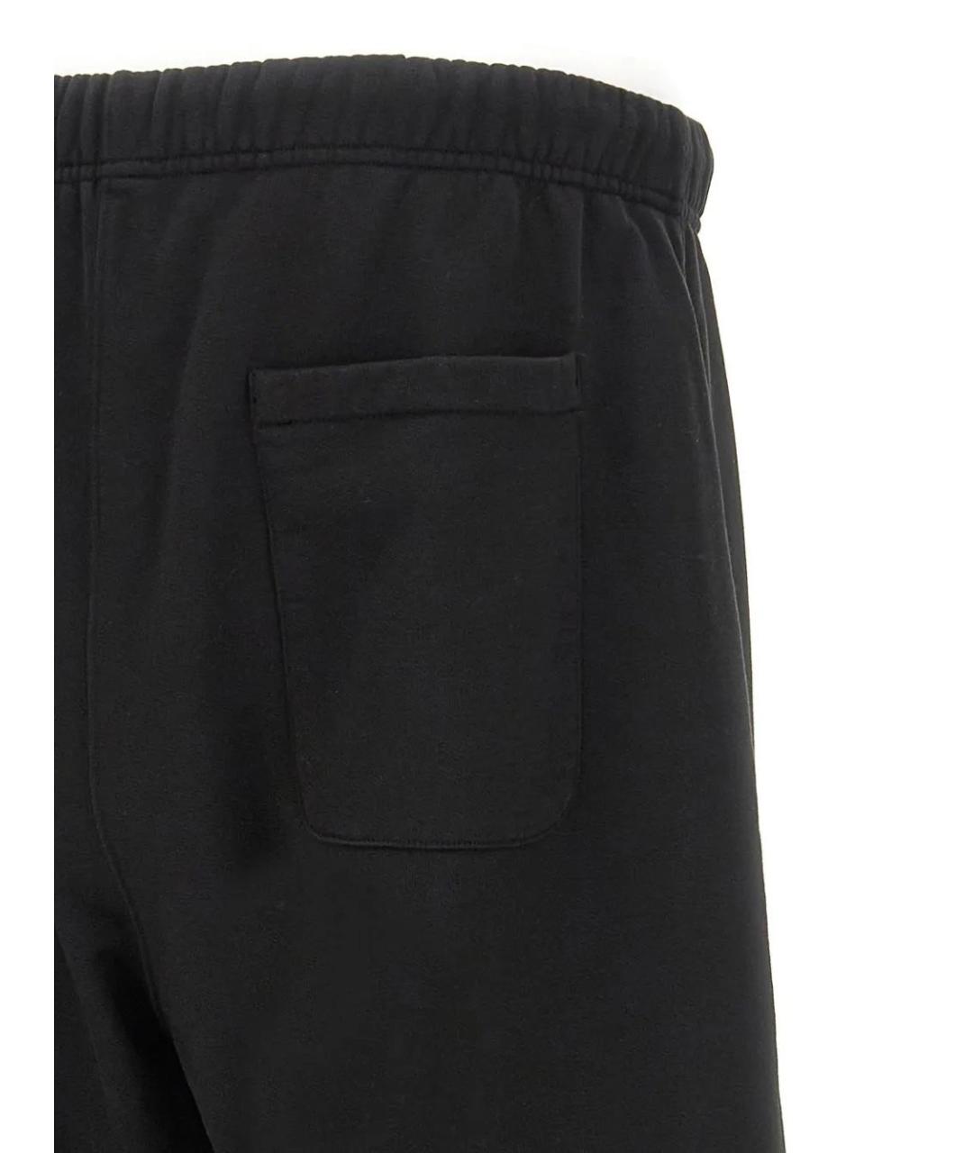 KENZO Черные хлопковые повседневные брюки, фото 4