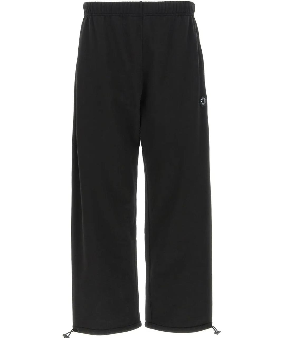 KENZO Черные хлопковые повседневные брюки, фото 1
