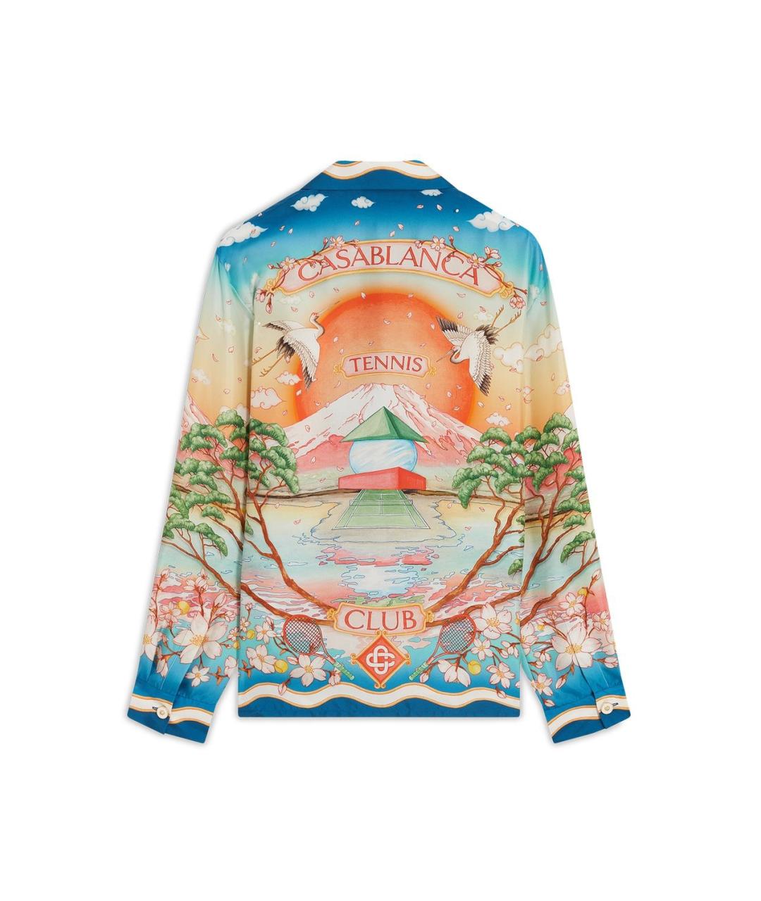 CASABLANCA Мульти шелковая кэжуал рубашка, фото 2