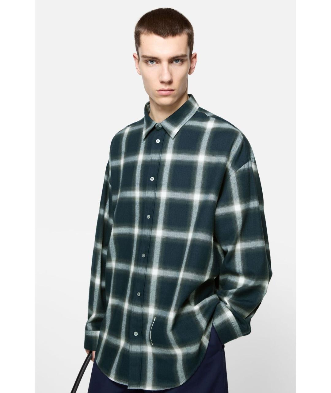 ACNE STUDIOS Мульти хлопковая кэжуал рубашка, фото 5