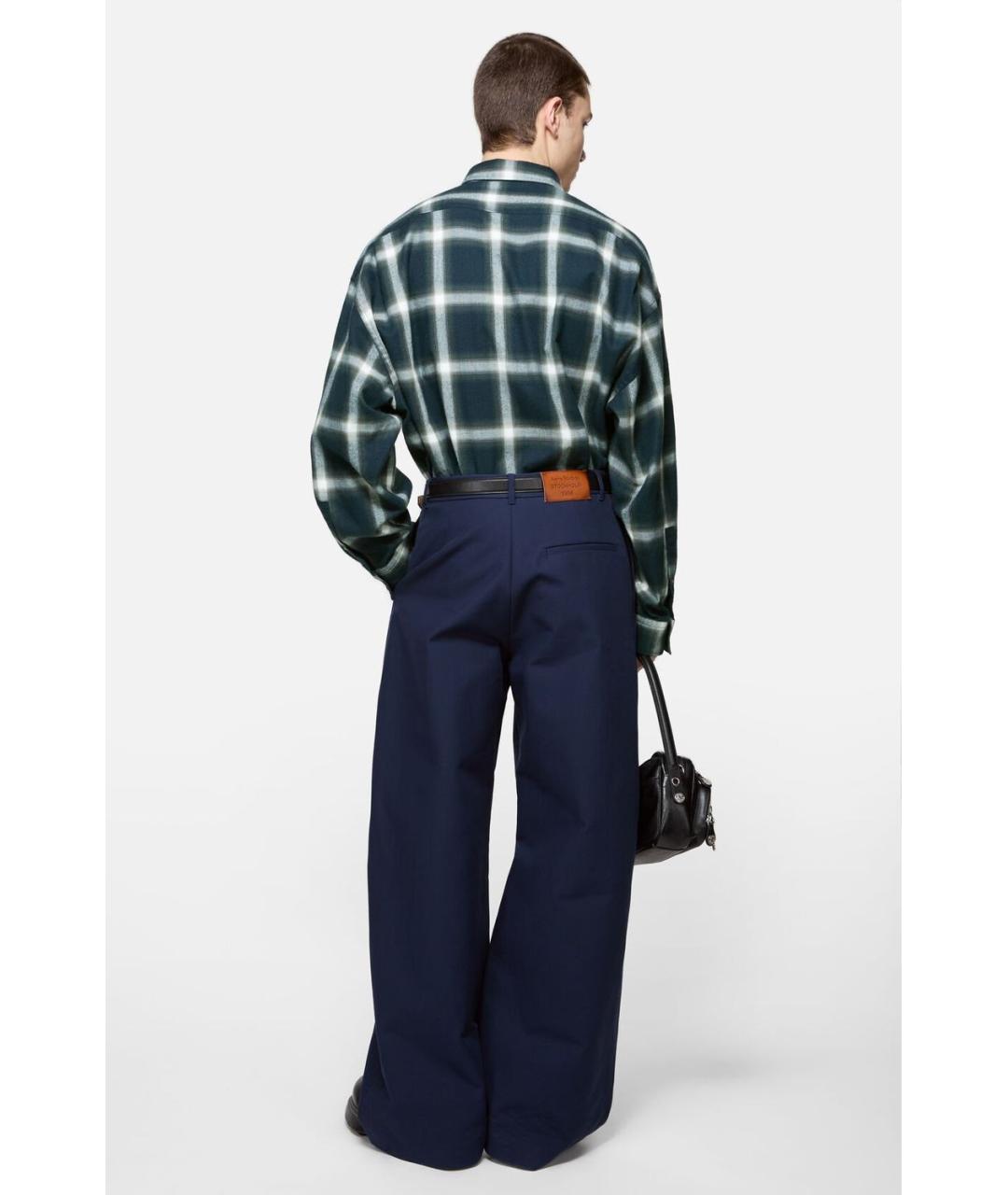 ACNE STUDIOS Мульти хлопковая кэжуал рубашка, фото 4