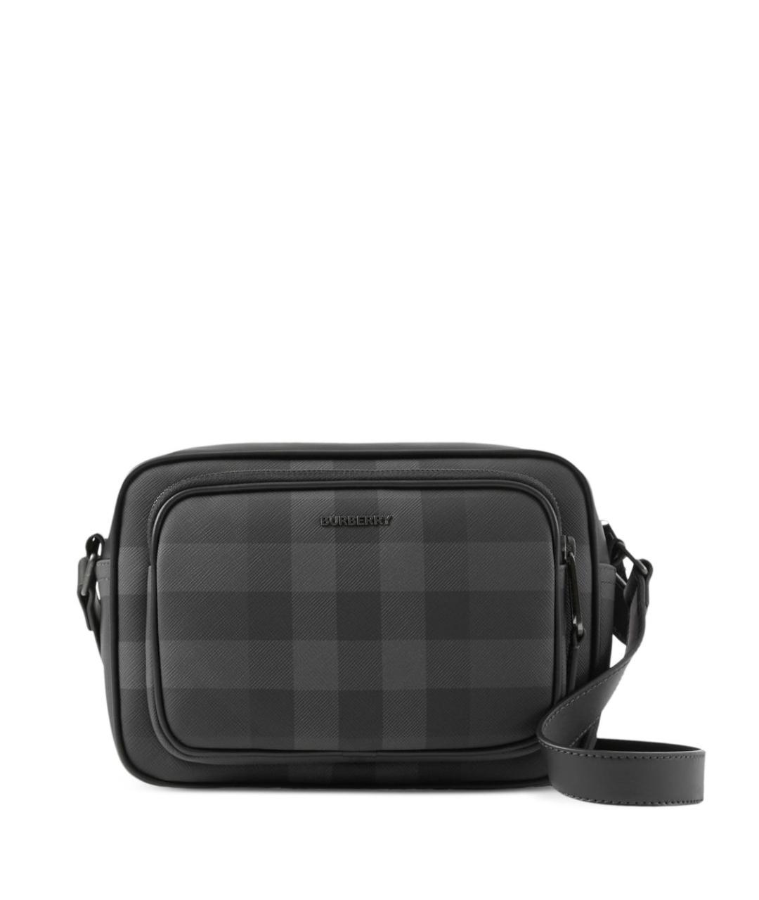 BURBERRY Серая сумка на плечо, фото 1