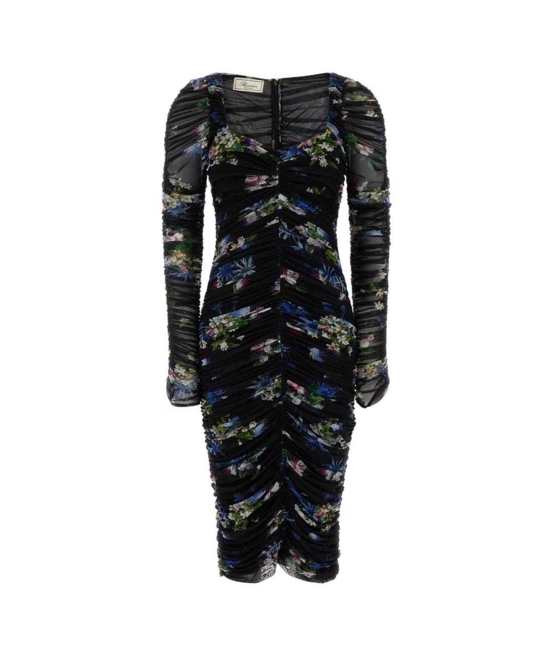 BLUMARINE Мульти вискозное повседневное платье, фото 1