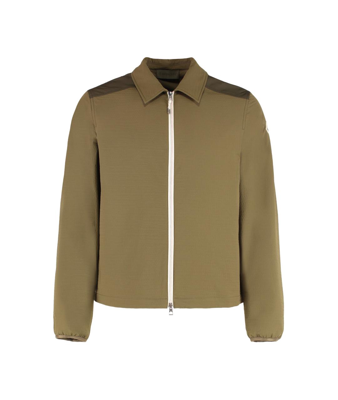 MONCLER Зеленая кэжуал рубашка, фото 1