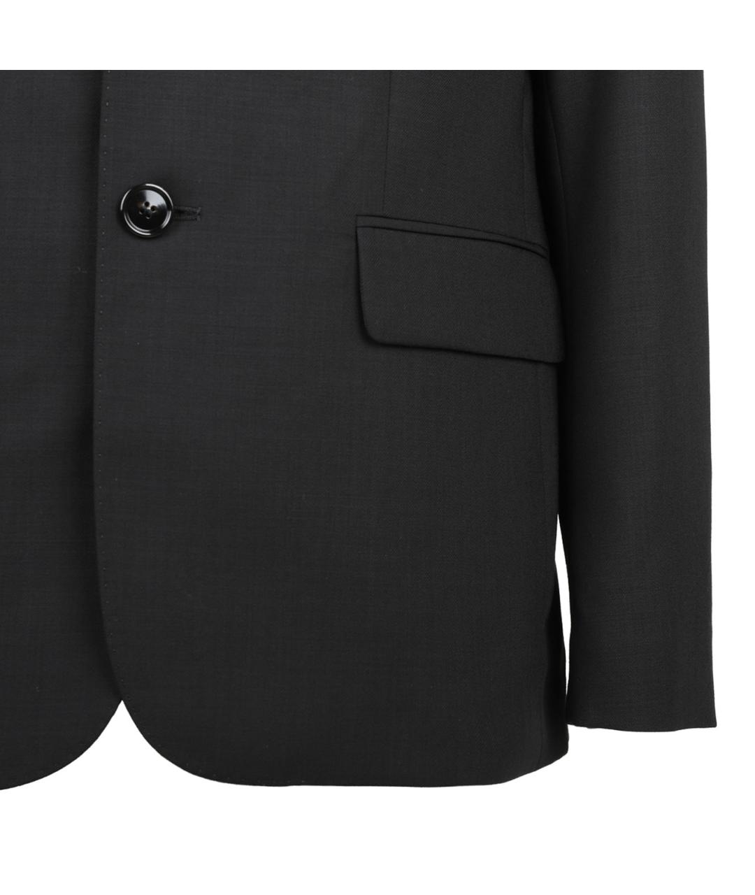 Ami Paris Черный шерстяной пиджак, фото 4