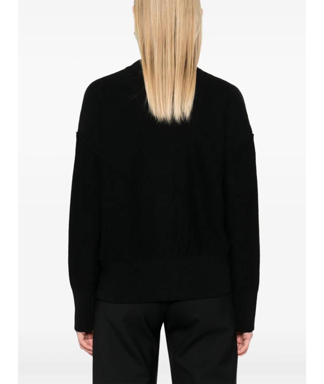 MM6 MAISON MARGIELA Черный шерстяной кардиган, фото 3