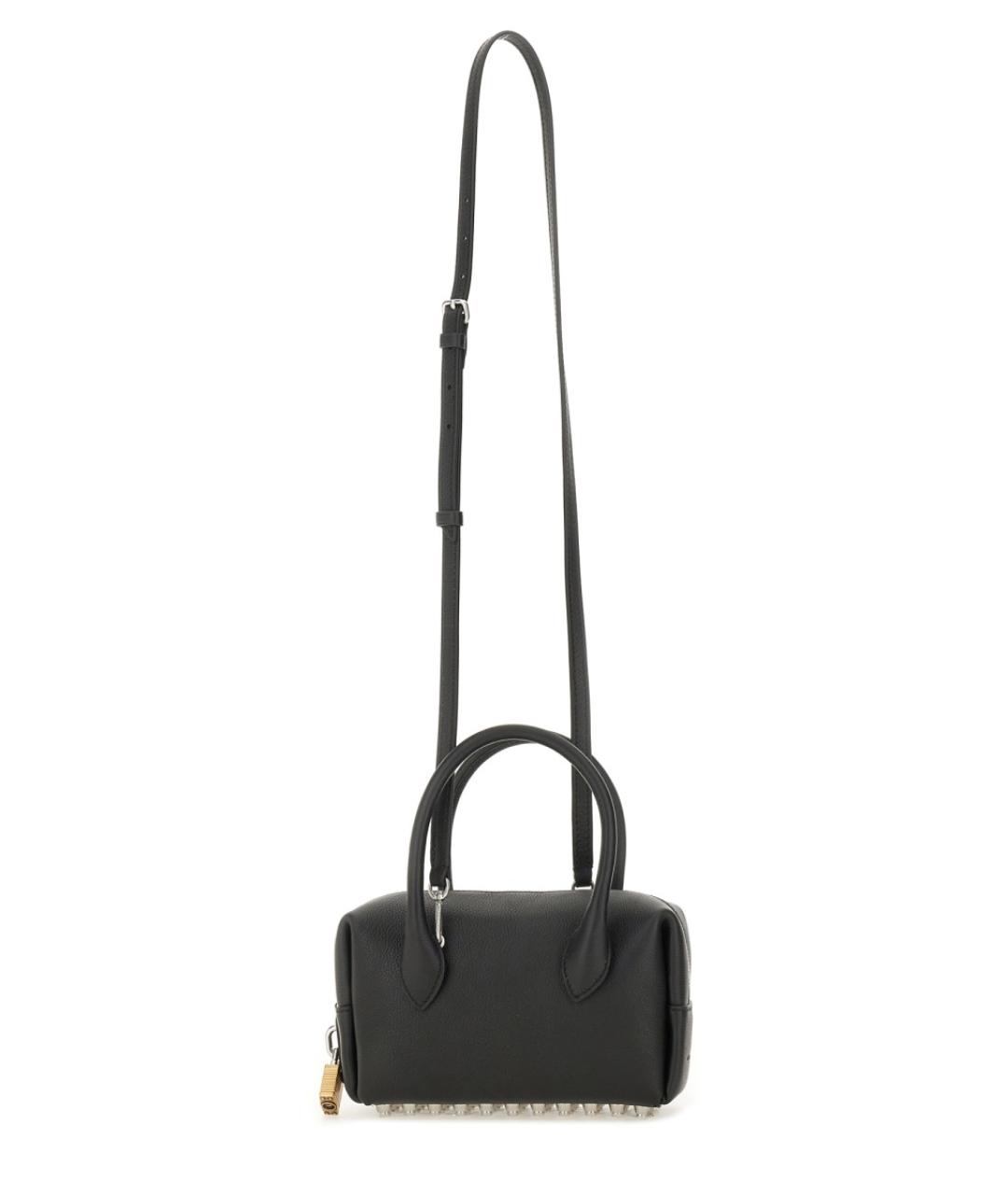 ALEXANDER WANG Черная кожаная сумка тоут, фото 3