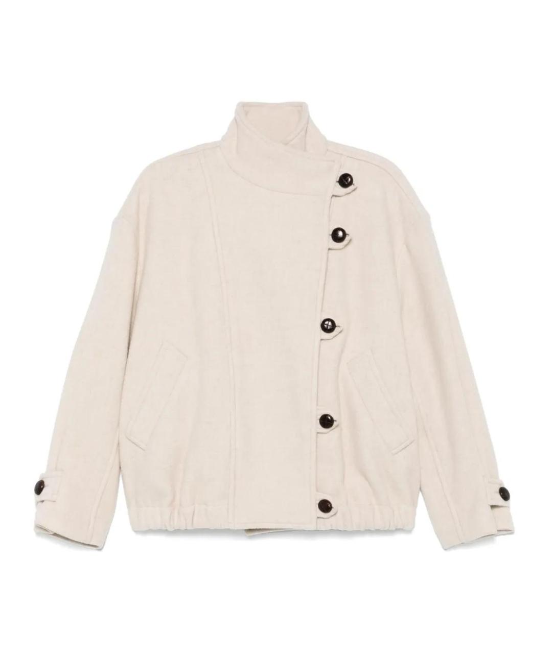 ISABEL MARANT Бежевая полиамидовая куртка, фото 1