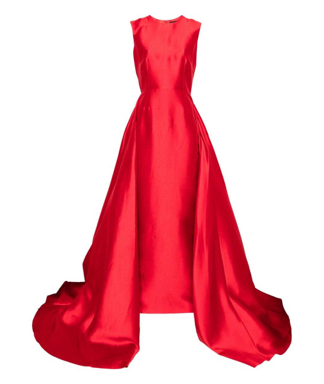 SOLACE LONDON Красное полиэстеровое вечернее платье, фото 1