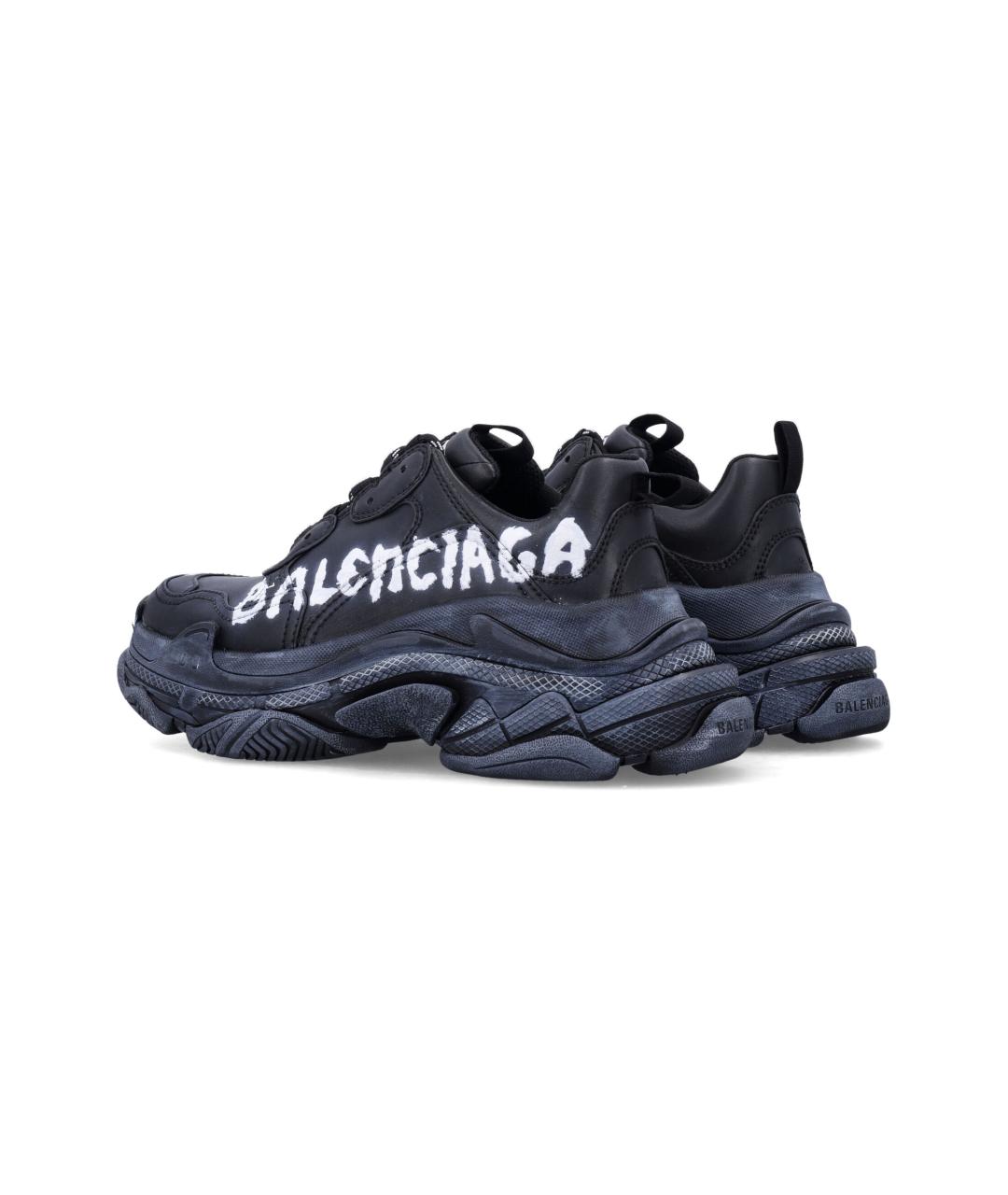 BALENCIAGA Черные кроссовки, фото 4