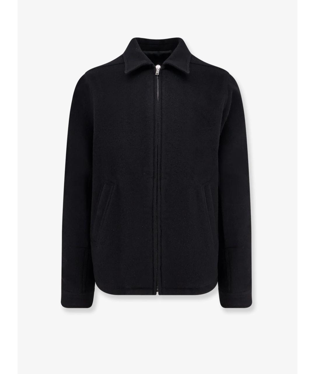 RICK OWENS Черная шерстяная куртка, фото 6