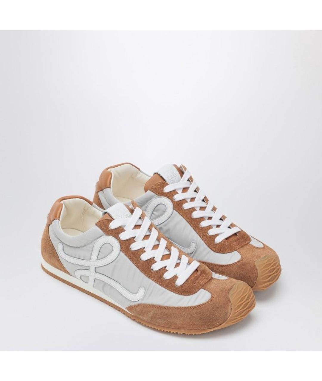 LOEWE Мульти текстильные низкие кроссовки / кеды, фото 2