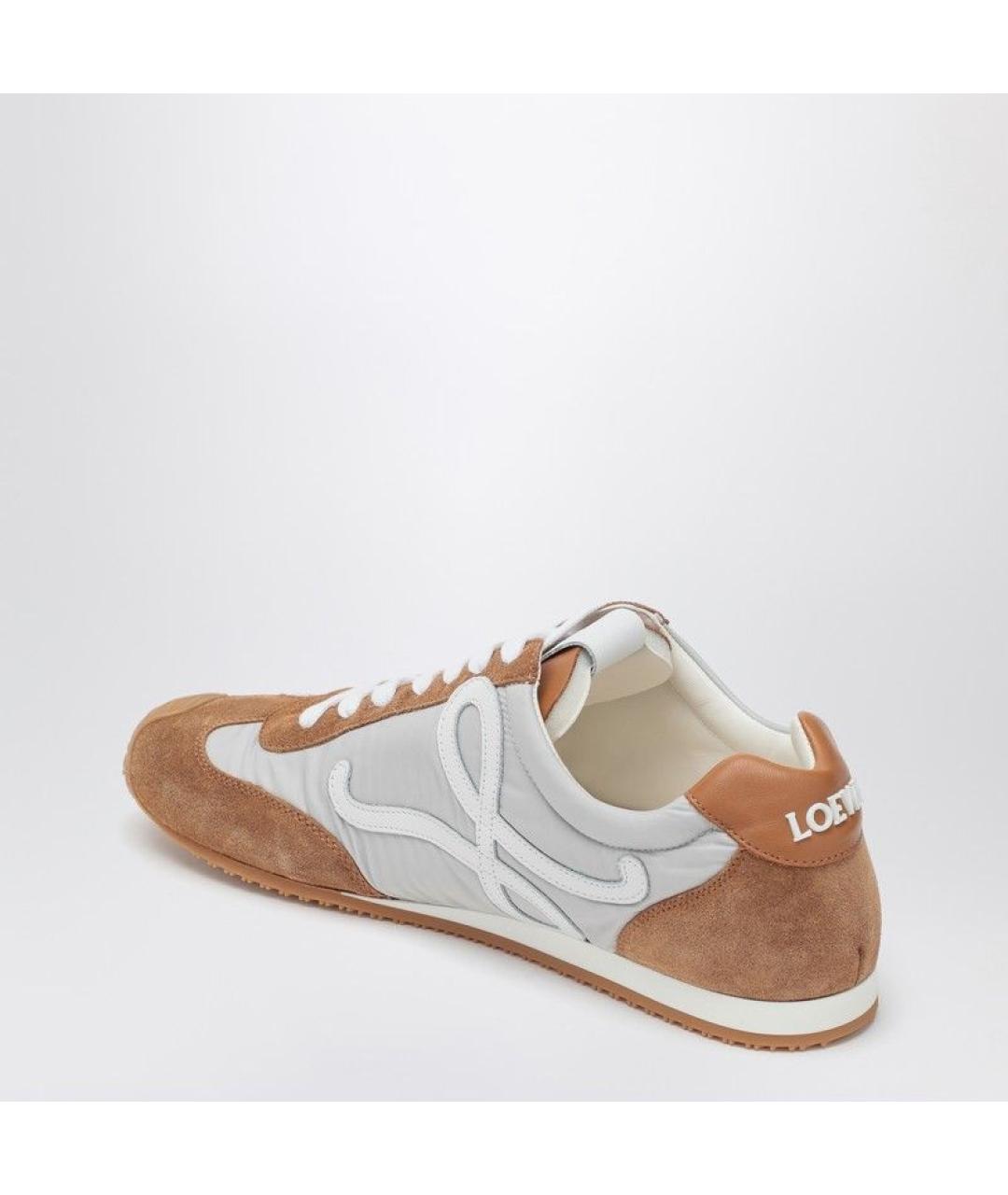 LOEWE Мульти текстильные низкие кроссовки / кеды, фото 3