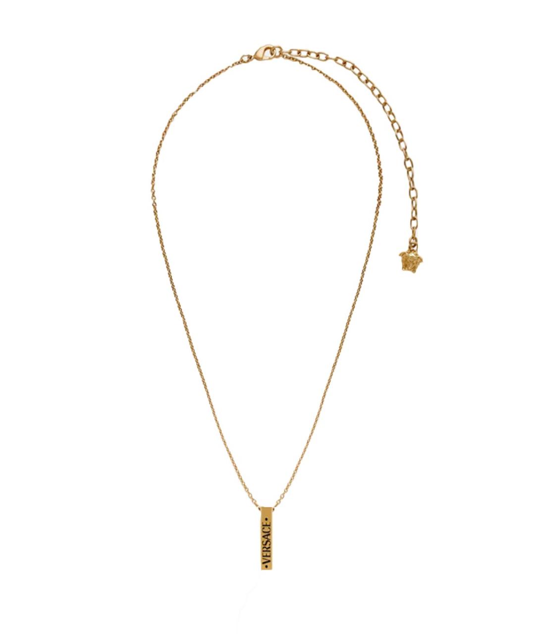 VERSACE Золотая латунная цепочка/подвеска, фото 1