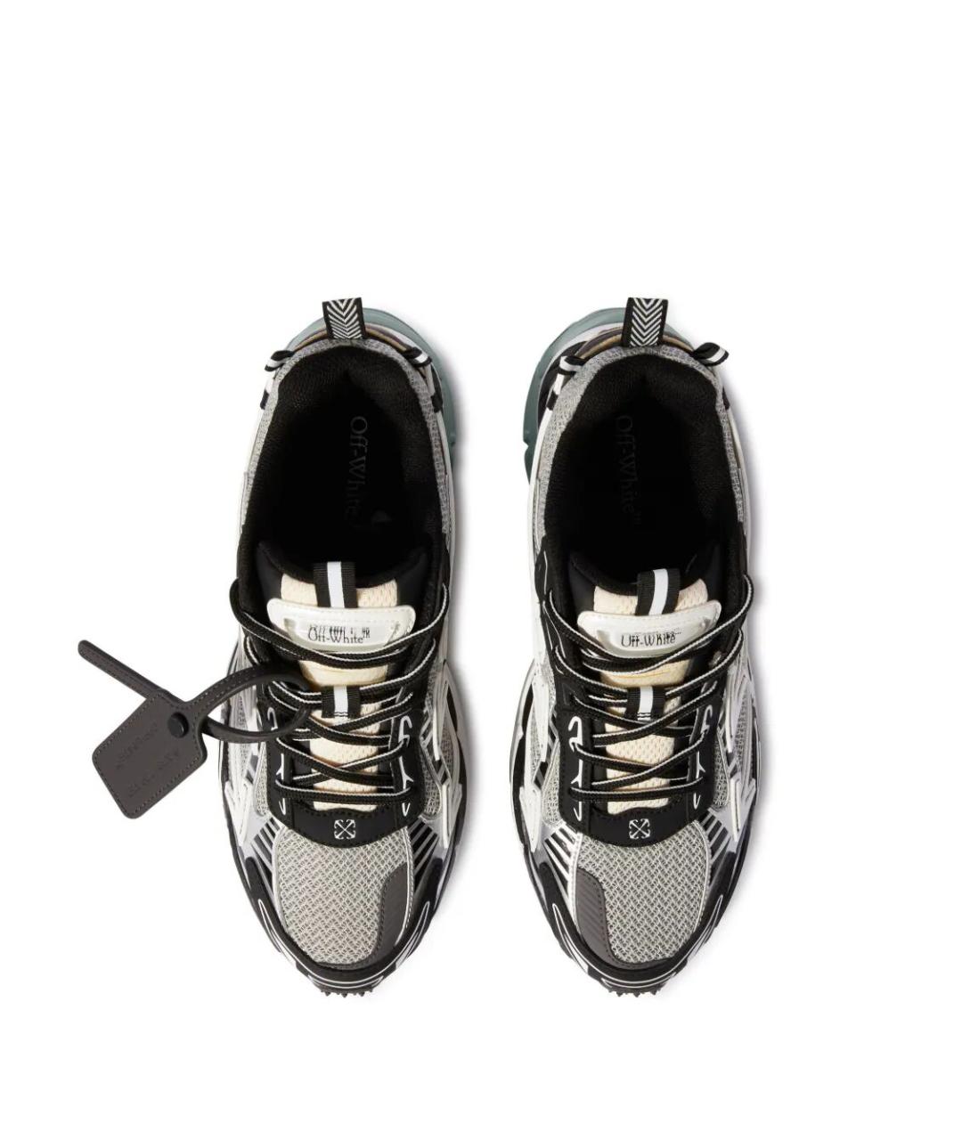OFF-WHITE Серые синтетические кроссовки, фото 5