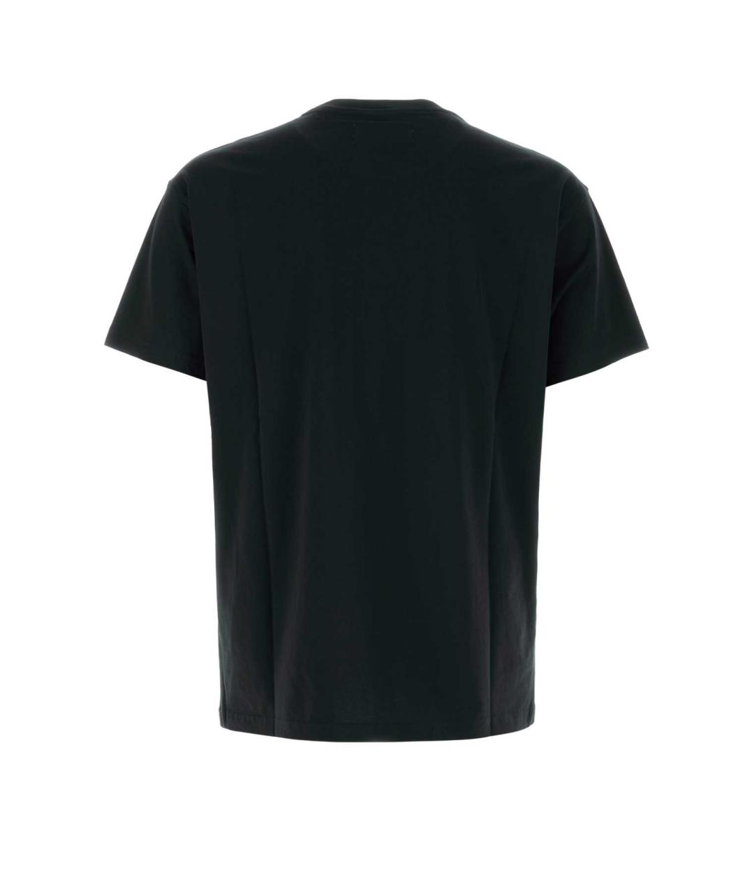 VIVIENNE WESTWOOD Черная хлопковая футболка, фото 2