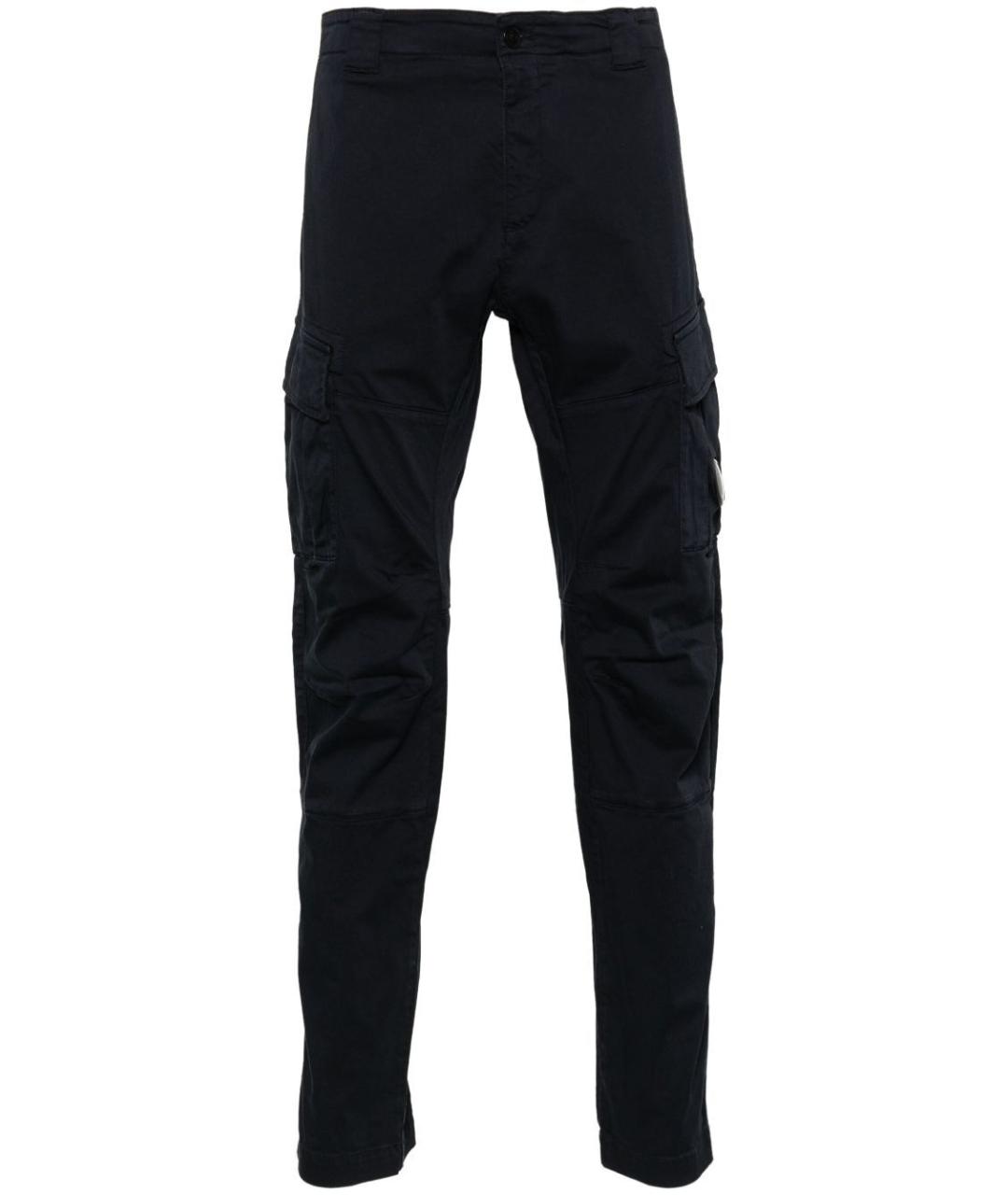 CP COMPANY Темно-синие хлопковые повседневные брюки, фото 1