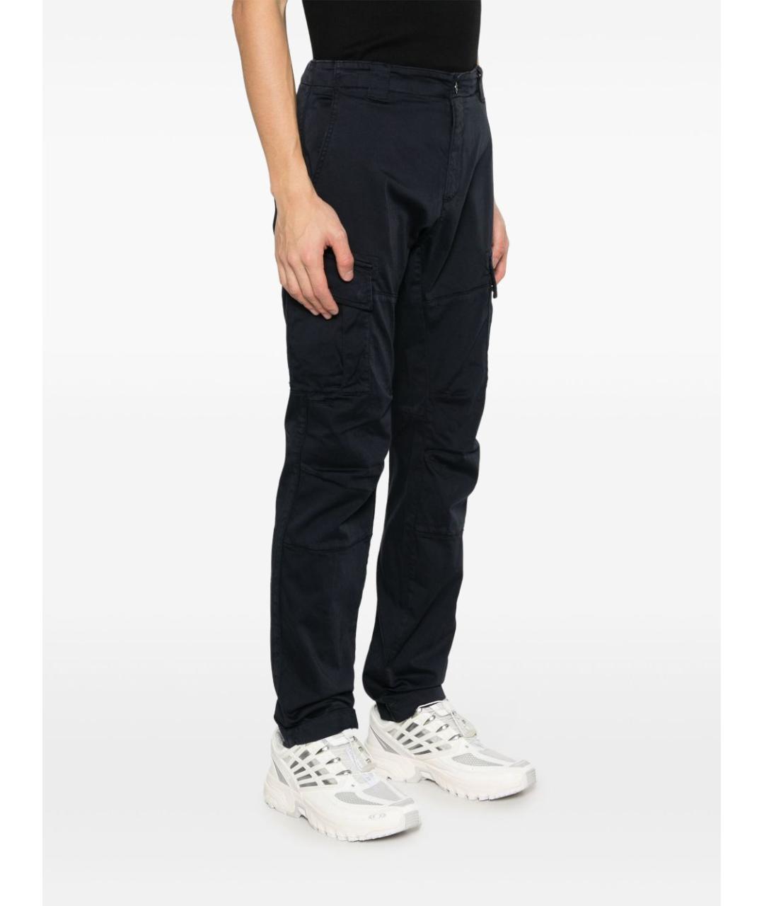 CP COMPANY Темно-синие хлопковые повседневные брюки, фото 2