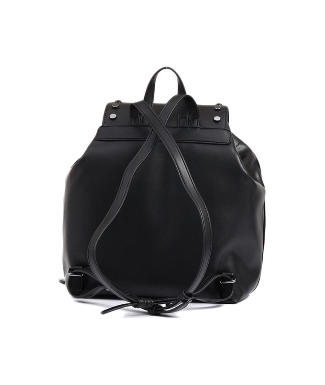 EMPORIO ARMANI Черный рюкзак из искусственной кожи, фото 3