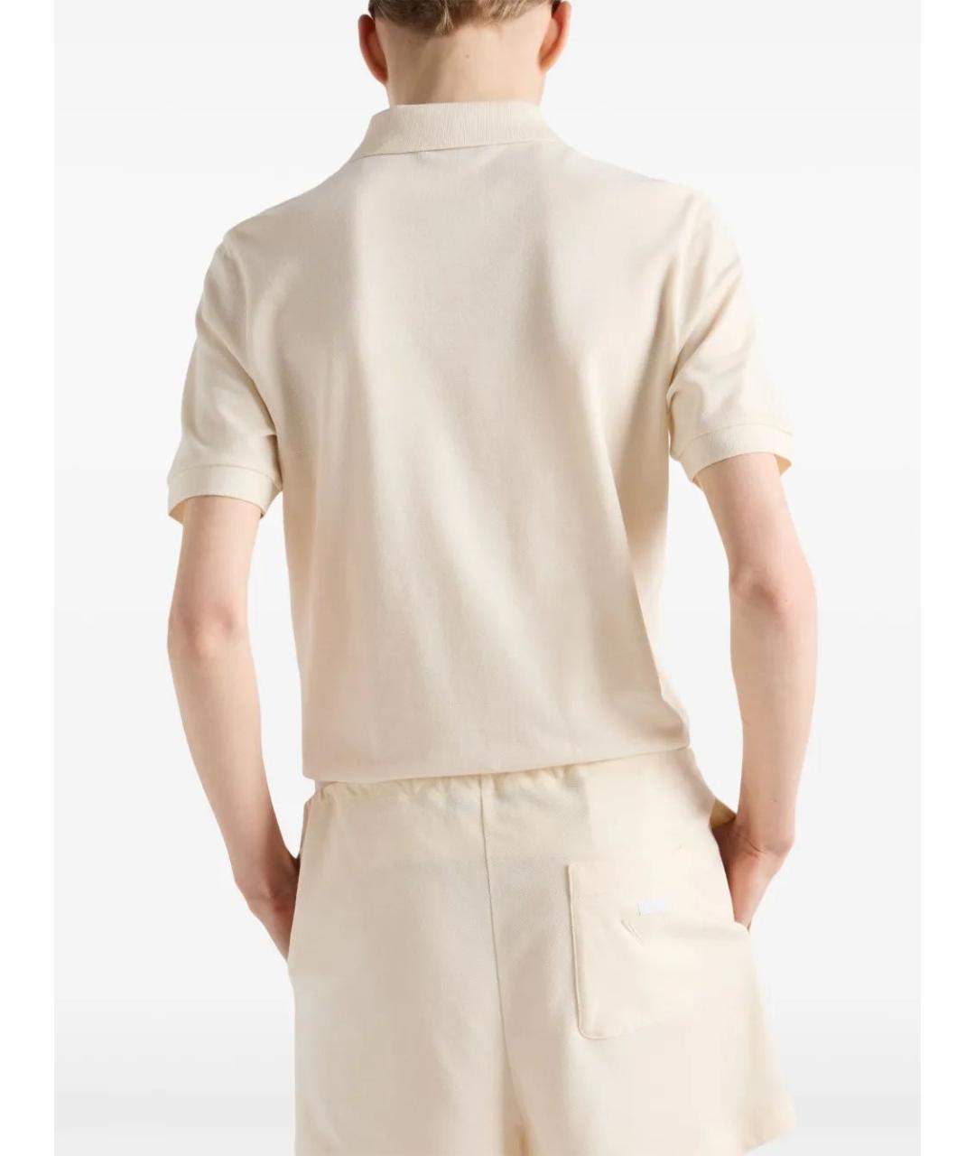 PRADA Бежевые хлопковые шорты, фото 3