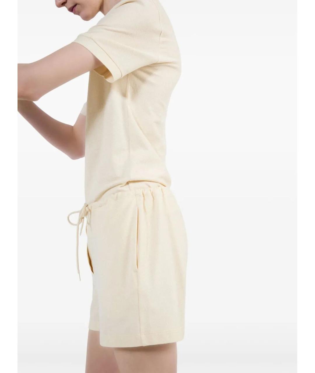 PRADA Бежевые хлопковые шорты, фото 5