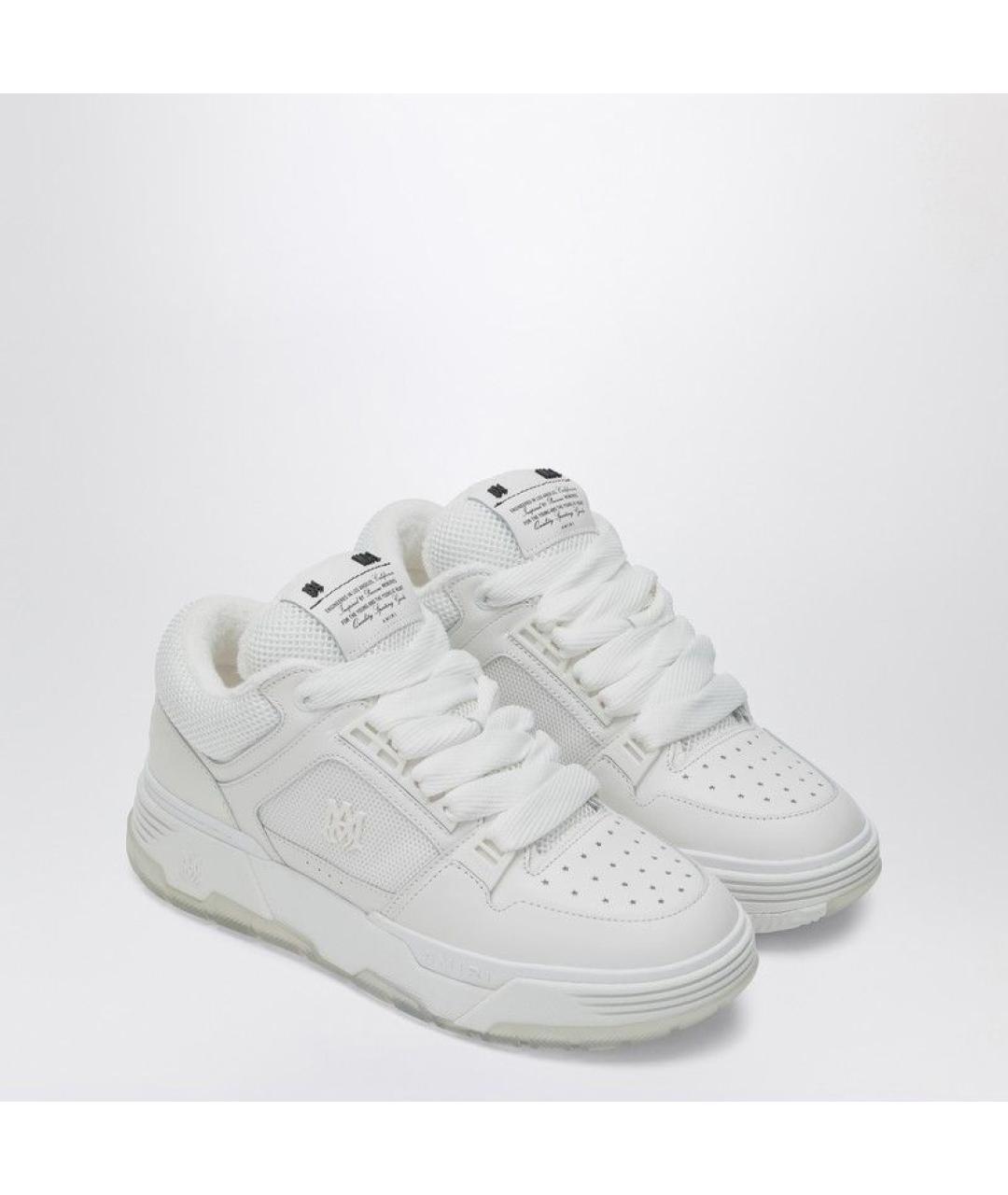 AMIRI Белые низкие кроссовки / кеды, фото 2