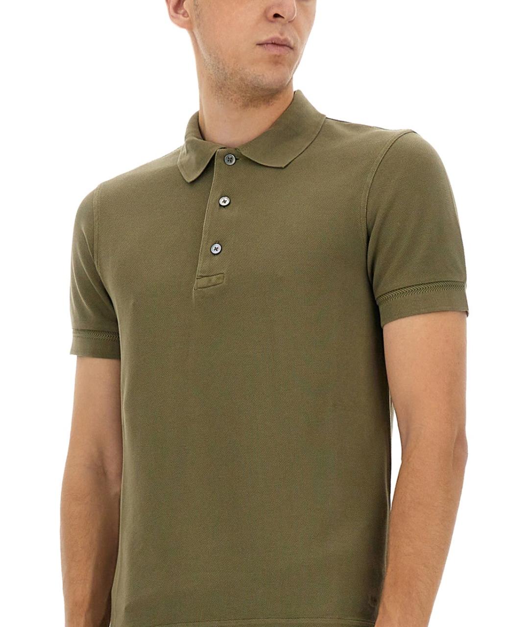 TOM FORD Белая хлопковая футболка, фото 4