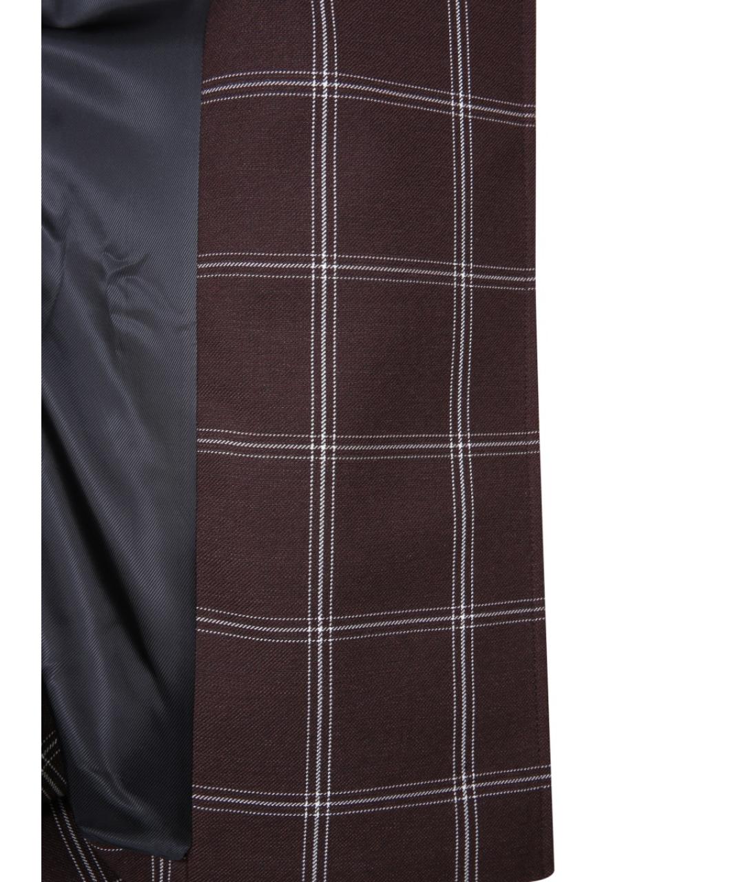 MARNI Коричневый хлопковый тренч/плащ, фото 6