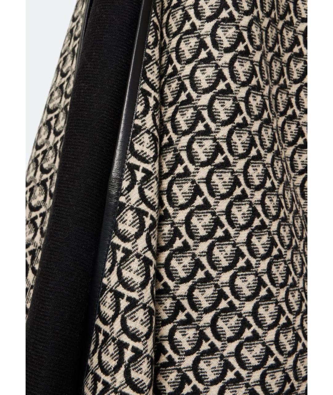 FERRAGAMO Мульти кашемировый шарф, фото 2