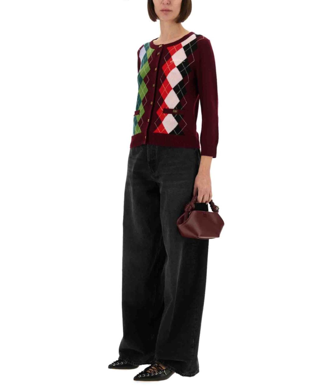 GANNI Мульти шерстяной джемпер / свитер, фото 3