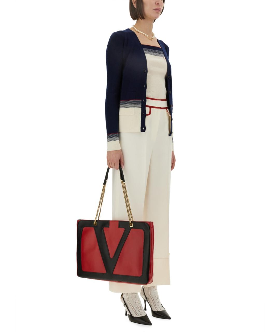 VALENTINO Белая шерстяная футболка, фото 3