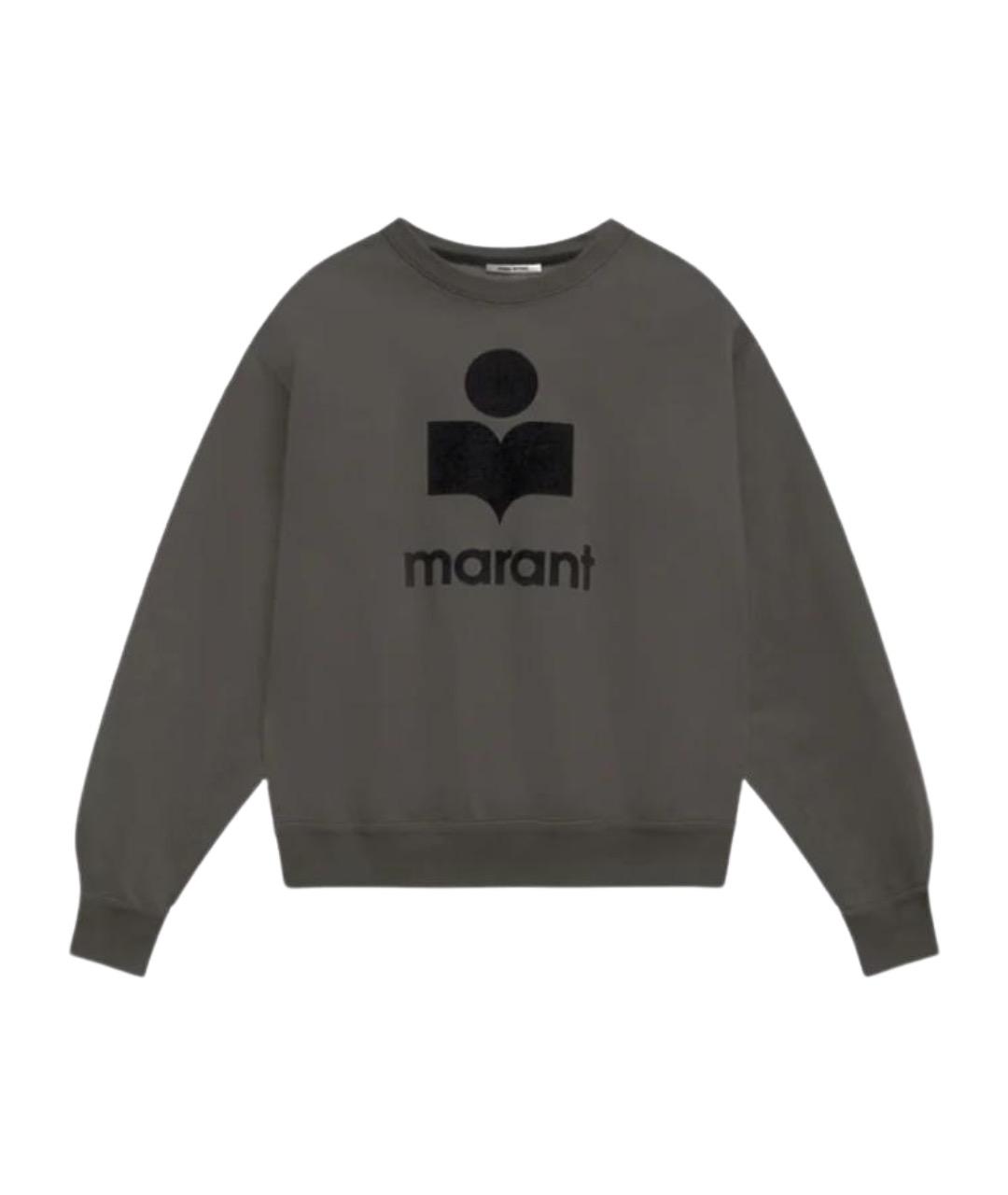 ISABEL MARANT Серый хлопковый джемпер / свитер, фото 1