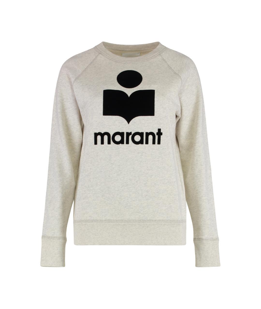 ISABEL MARANT Белый хлопковый джемпер / свитер, фото 1