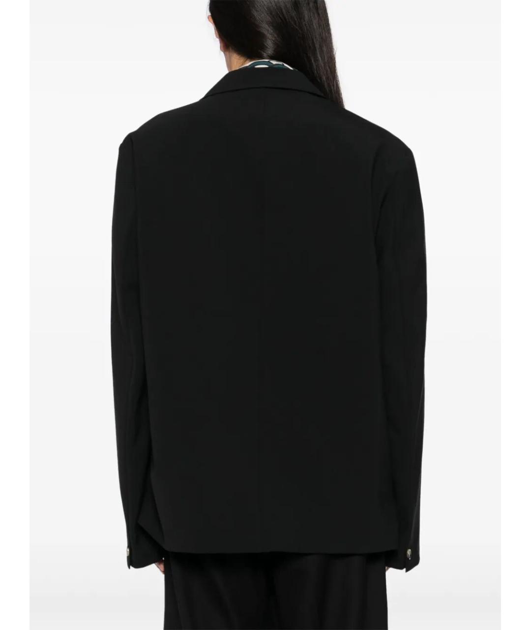 MARNI Черный полиэстеровый пиджак, фото 3