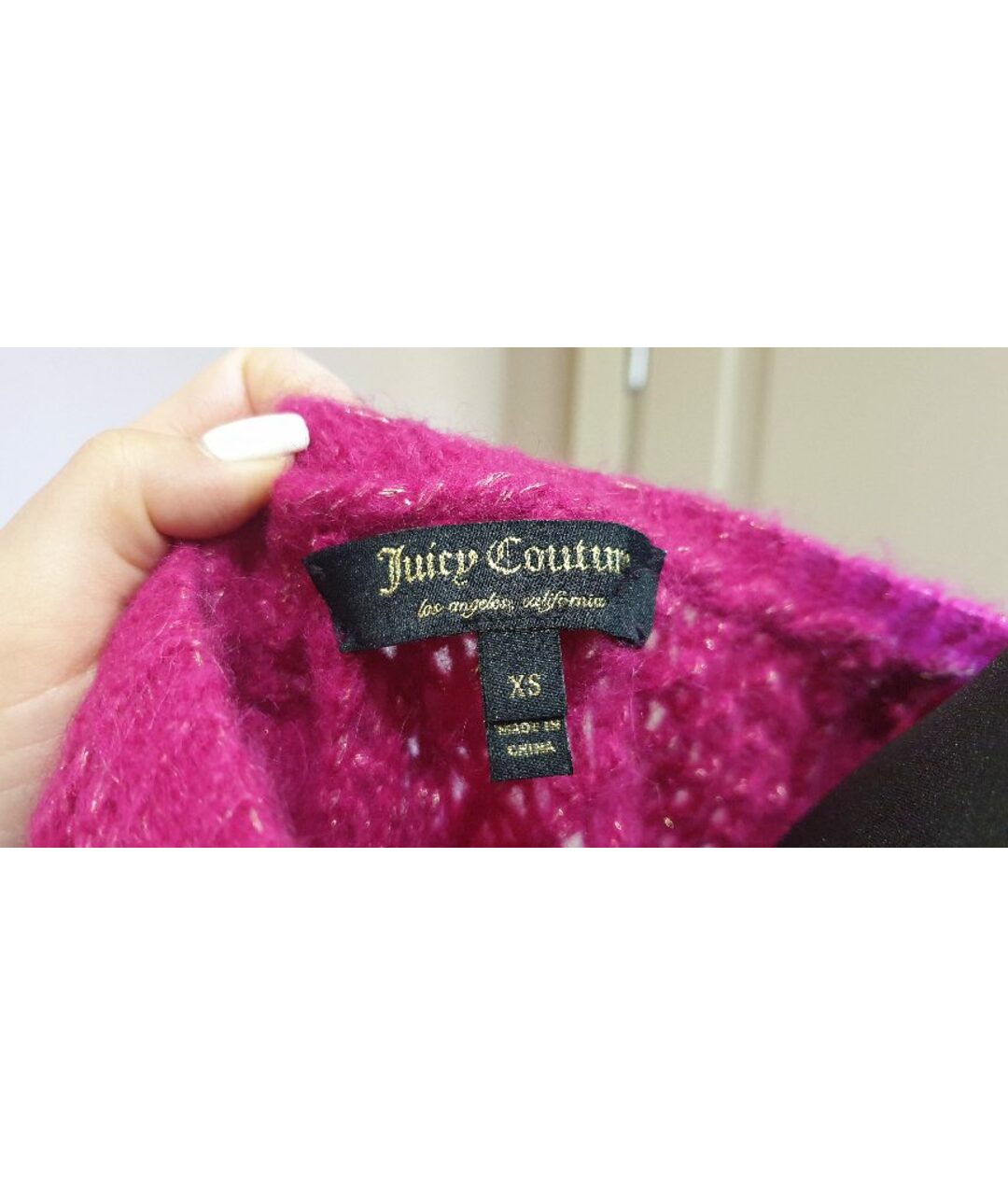 JUICY COUTURE Фуксия джемпер / свитер, фото 5