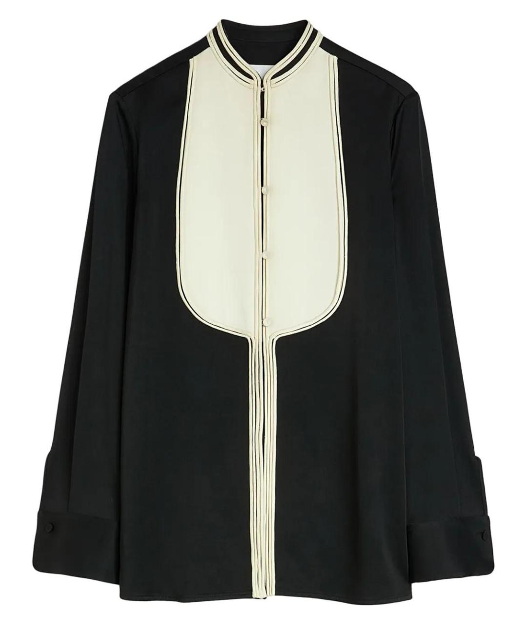 JIL SANDER Черная хлопковая рубашка, фото 1