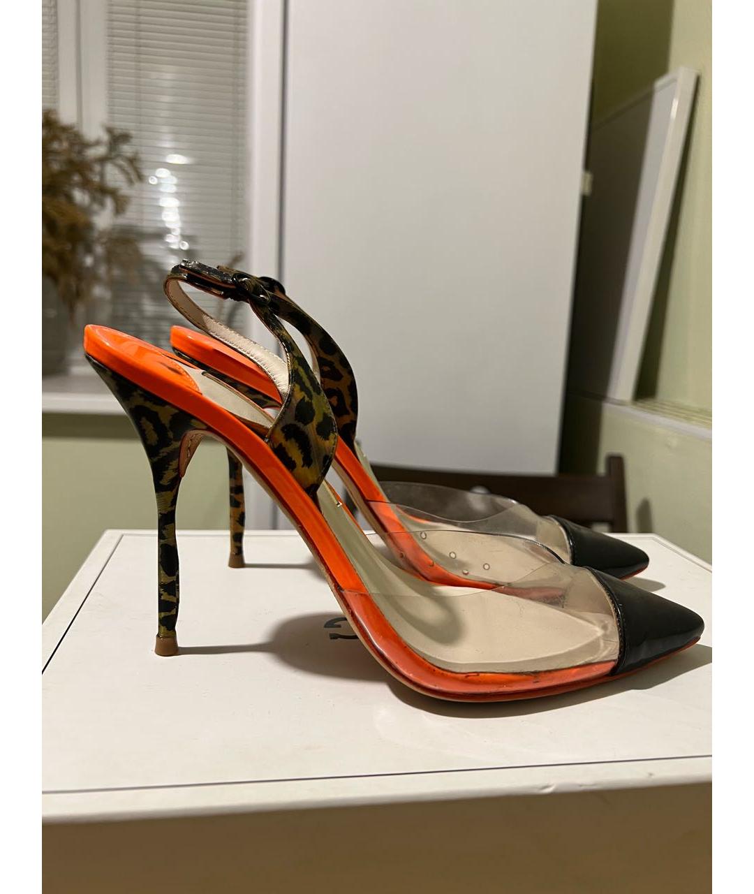 STELLA MCCARTNEY Оранжевое босоножки, фото 5