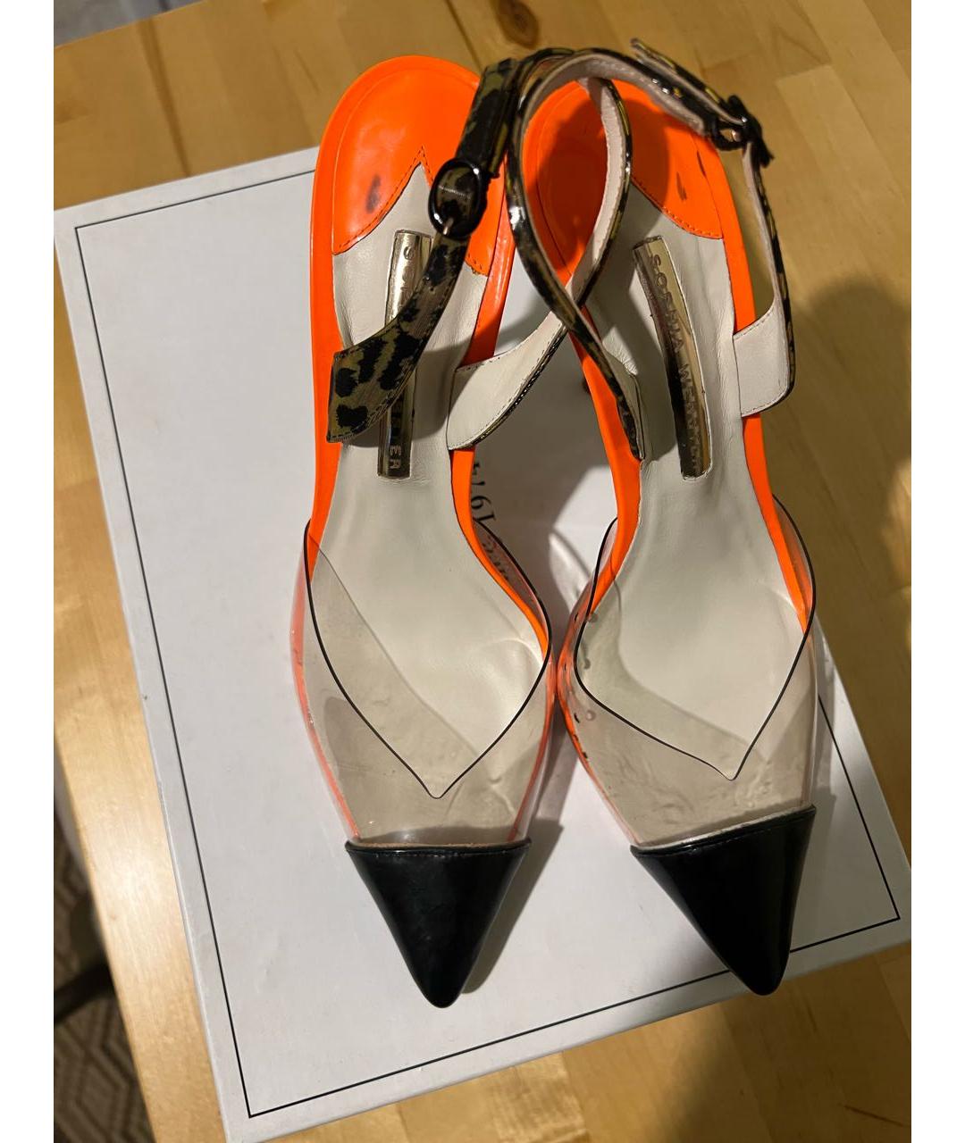 STELLA MCCARTNEY Оранжевое босоножки, фото 2