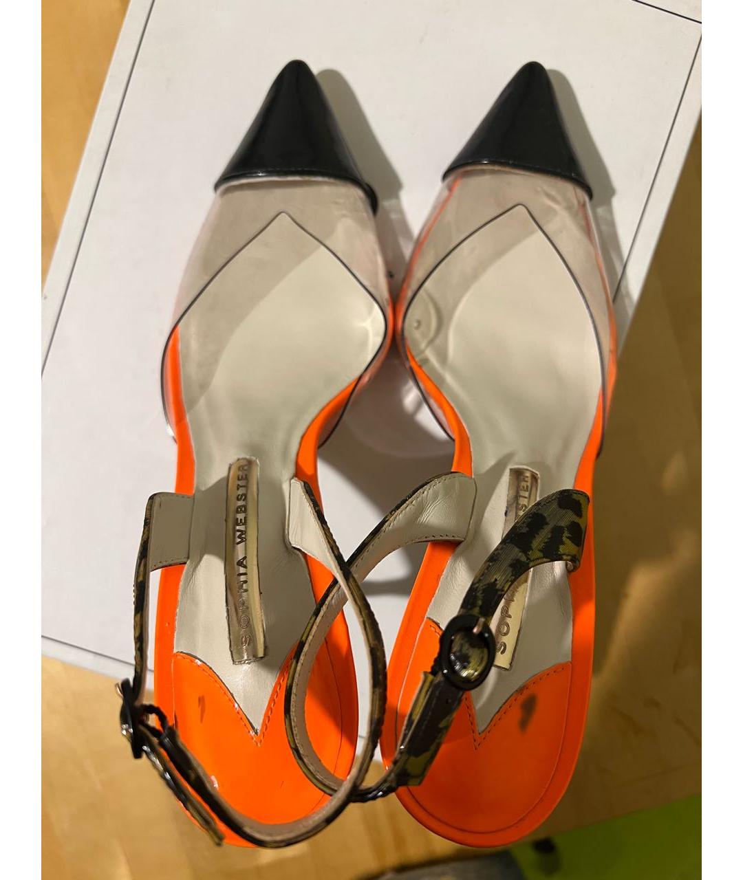 STELLA MCCARTNEY Оранжевое босоножки, фото 3