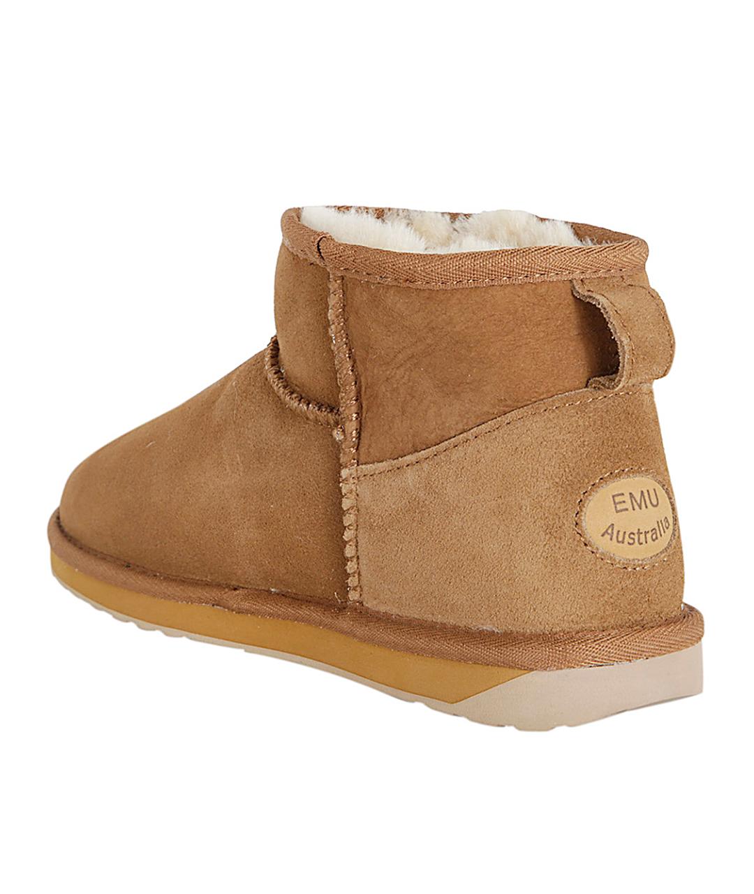 EMU Коричневые замшевые ботинки, фото 3