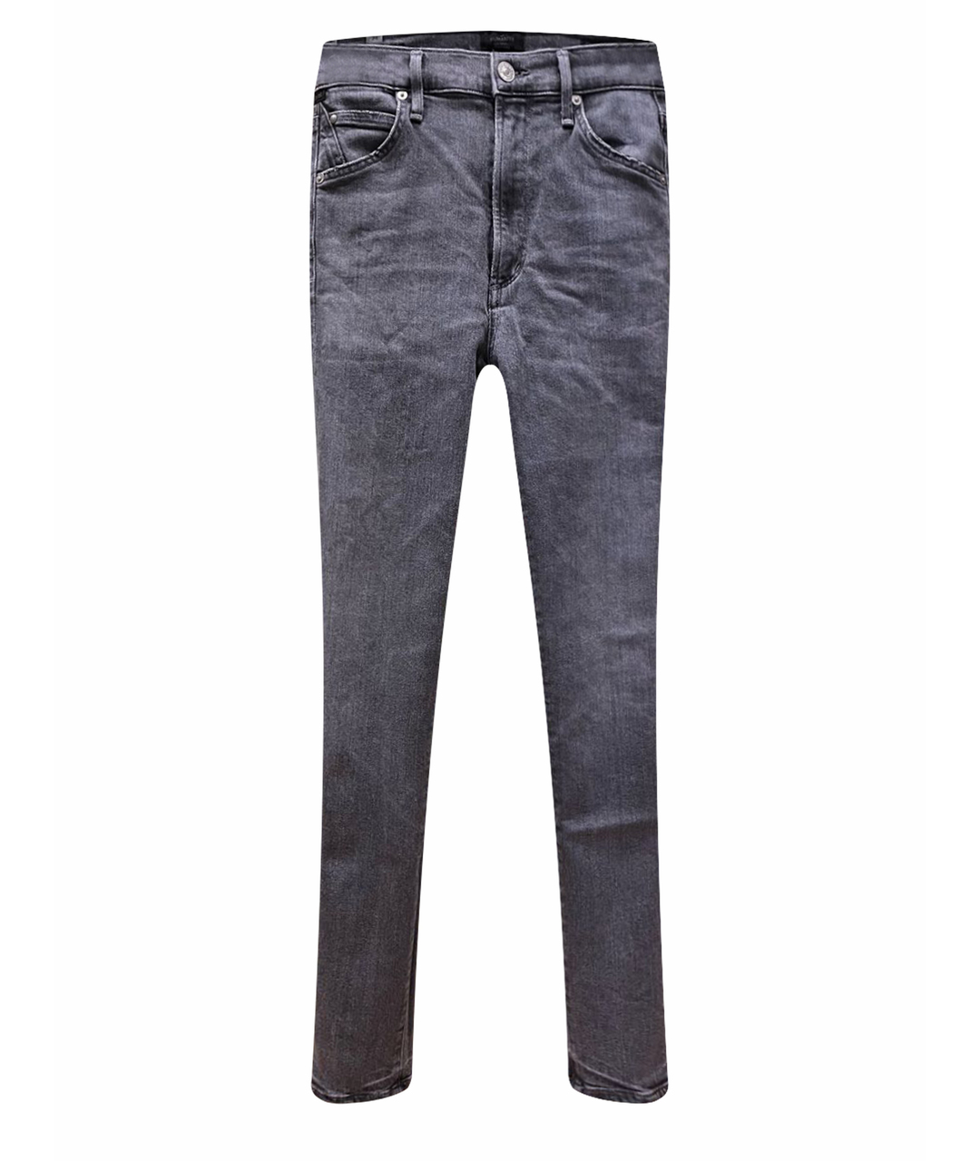 CITIZENS OF HUMANITY Синие хлопко-эластановые джинсы слим, фото 1