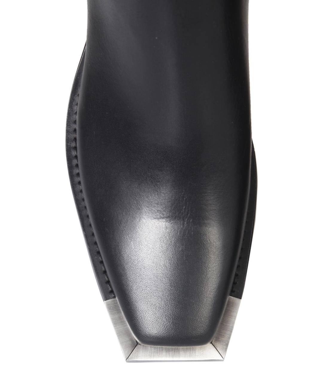 BUTTERO Черные кожаные ботинки, фото 4