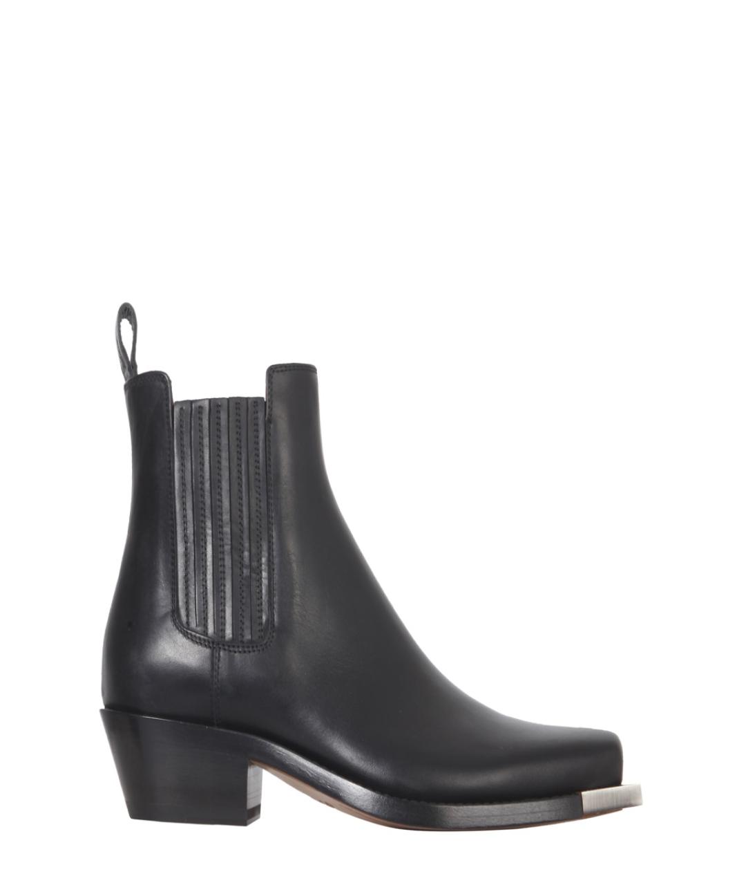 BUTTERO Черные кожаные ботинки, фото 1