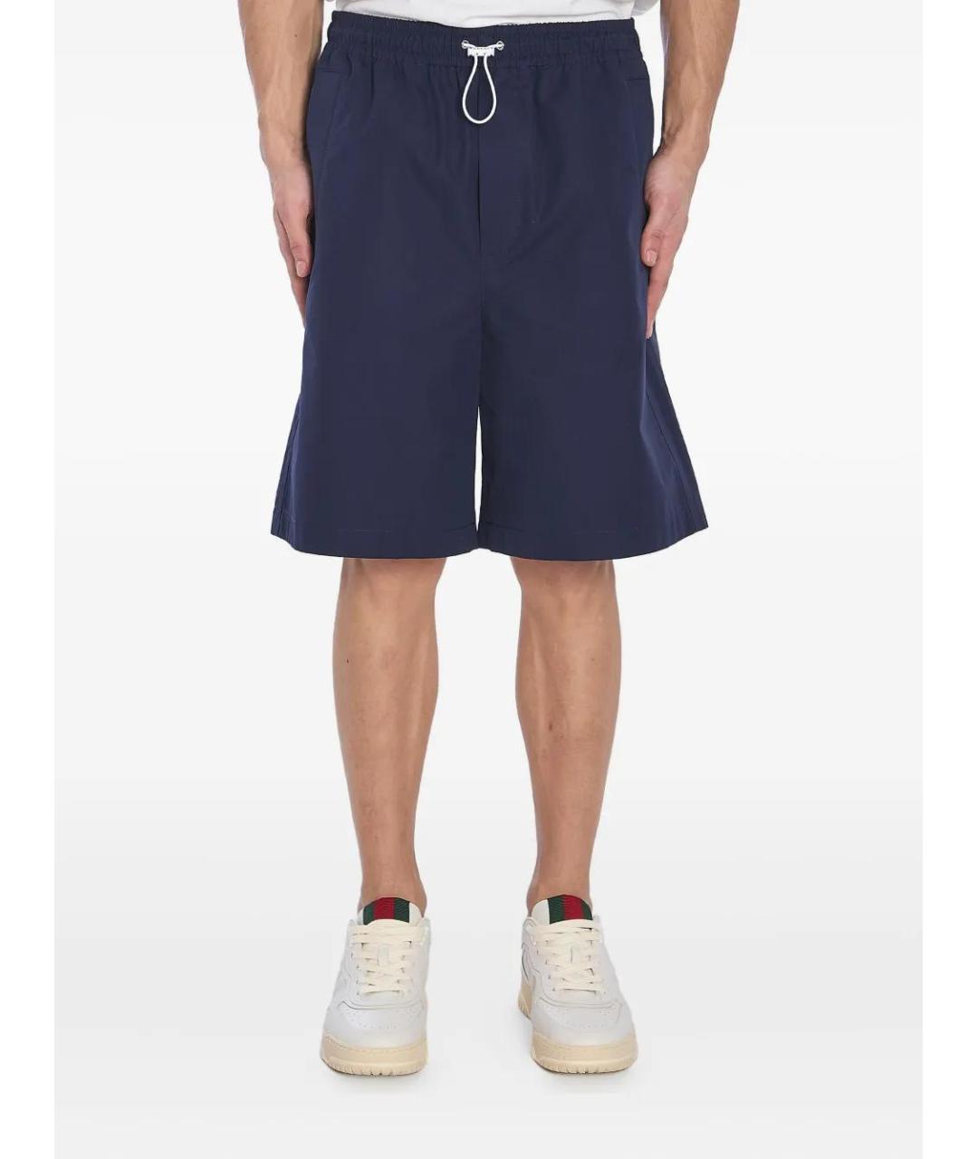 GUCCI Синие шорты, фото 5