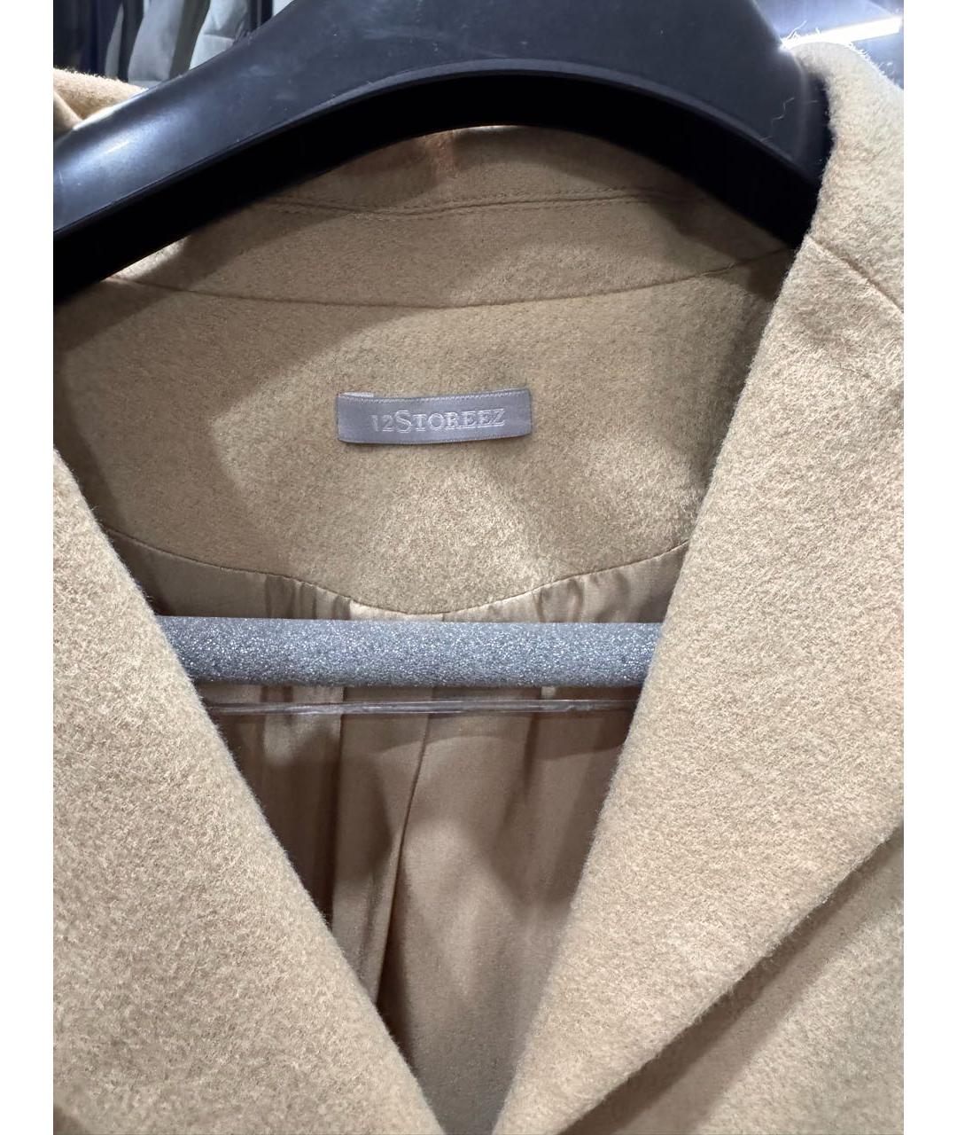 12 STOREEZ Белый шерстяной жакет/пиджак, фото 5