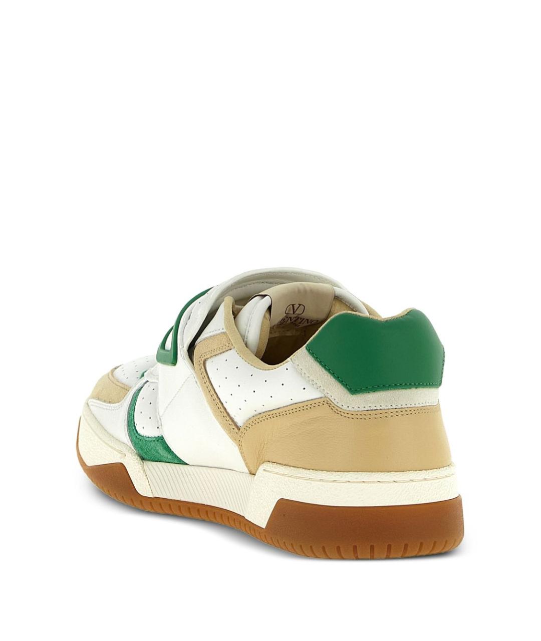 VALENTINO Мульти кожаные низкие кроссовки / кеды, фото 5