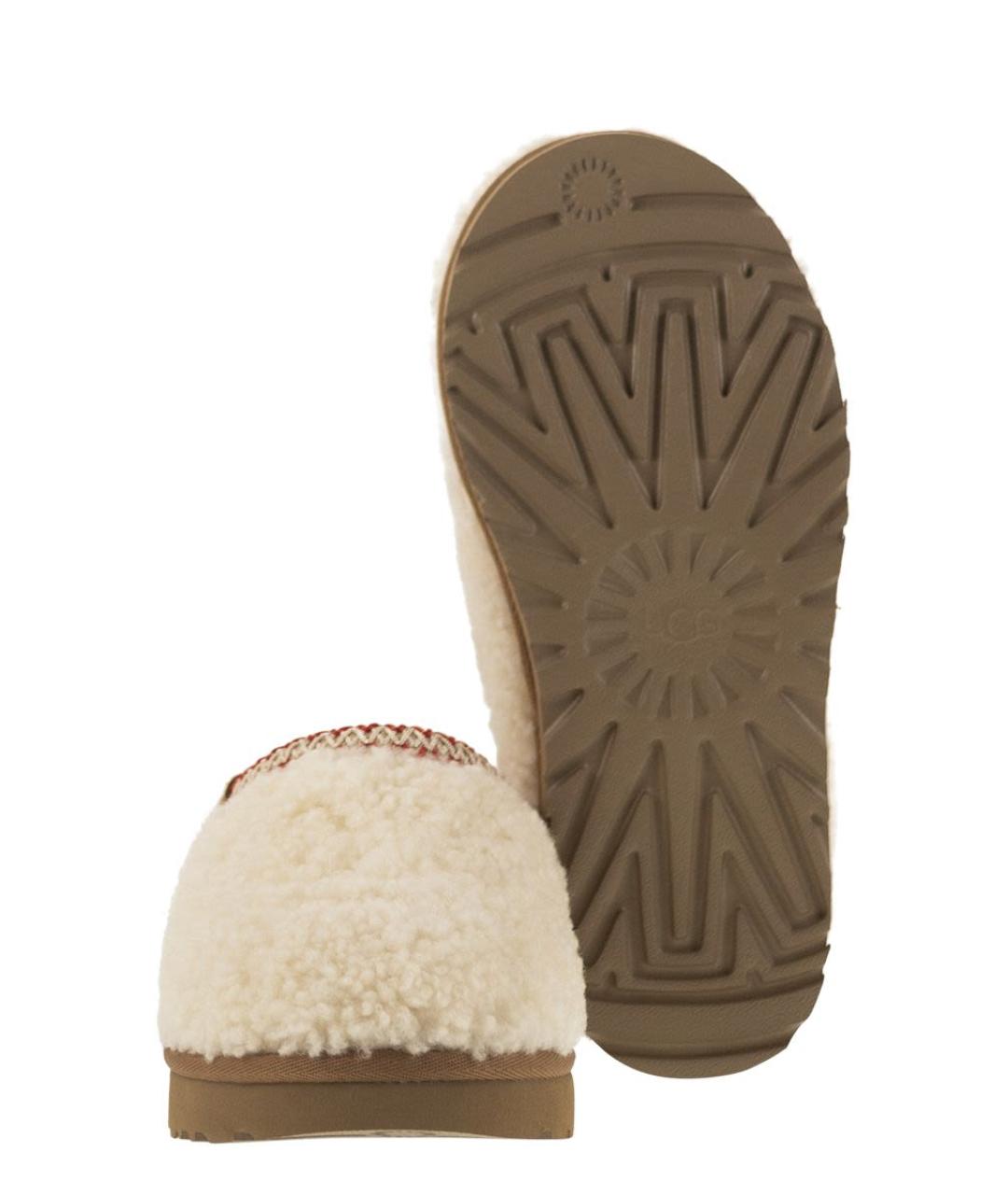 UGG AUSTRALIA Белые замшевые сандалии, фото 5