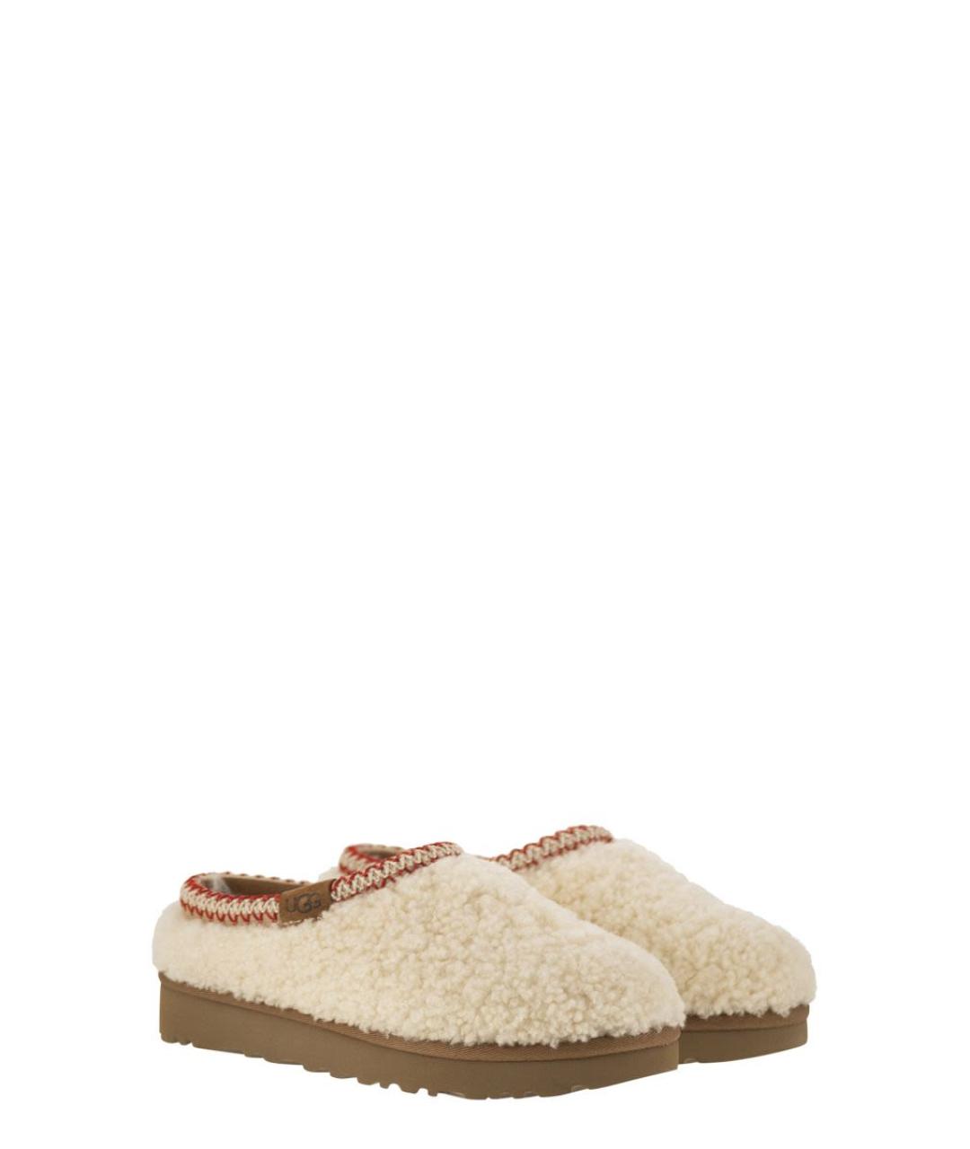 UGG AUSTRALIA Белые замшевые сандалии, фото 4