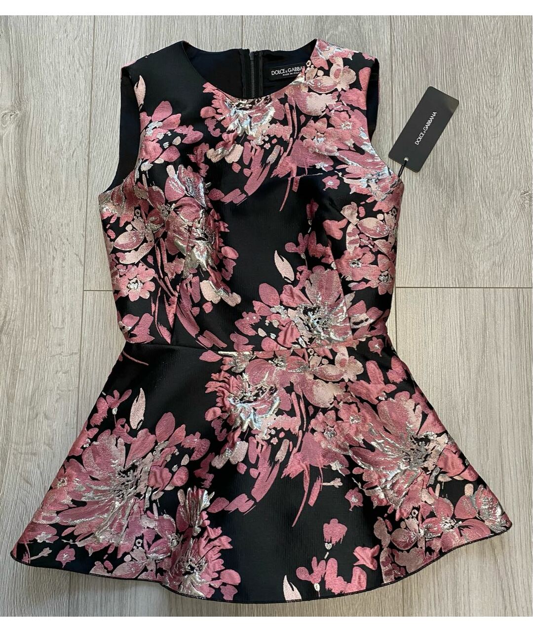 DOLCE&GABBANA Мульти полиэстеровая майка, фото 3